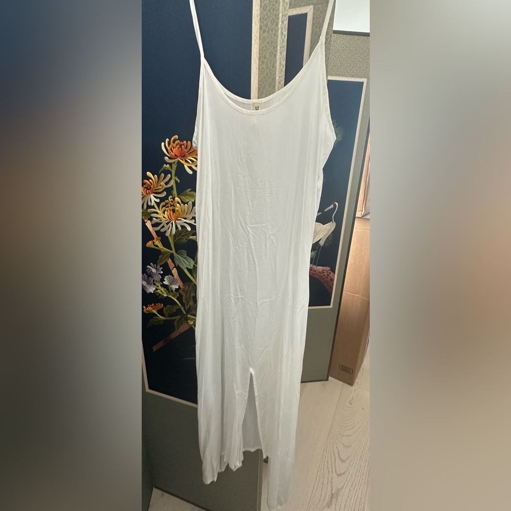 Spell RARE 🦄 Wild Belle Gown White Lace Maxi Dress W/original custom slip.Sz Sm - Picture 12 of 15